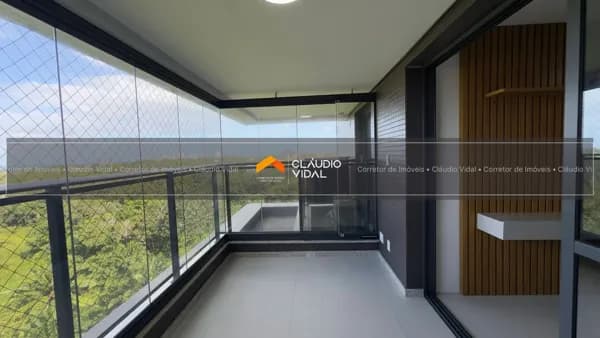 Apartamento semi mobiliado 2/4 com suíte, Alphaville 1, Salvador - BA