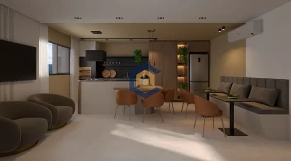 Apartamento Studio por R$380.000,00 com 01 vaga de garagem no Bairro América- Joinville-SC