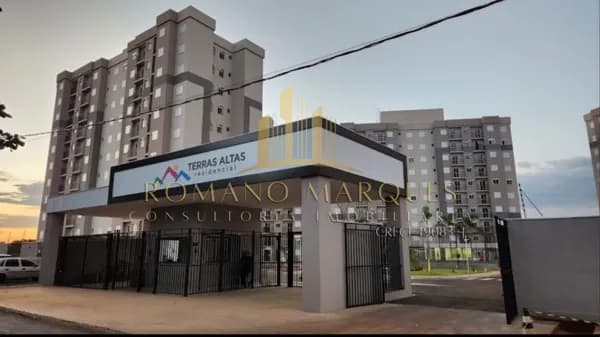Lindo apartamento térreo no Residencial Terras Altas