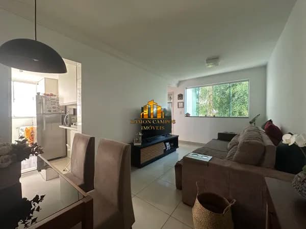 Apartamento de 65M² com 2 quartos, sendo 1 suíte, elevador e 2 vagas livres