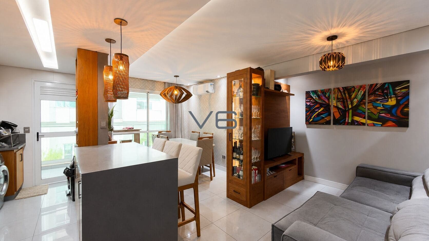 Apartamento Padrão com 3 quartos, 1 vaga de garagem, 79m² privativos, no Portão, Curitiba - PR.