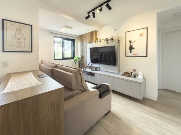 Apartamento Padrão com 3 quartos, 2 vagas de garagem, 80,76m² privativos, no Campo Comprido, Curitiba - PR.