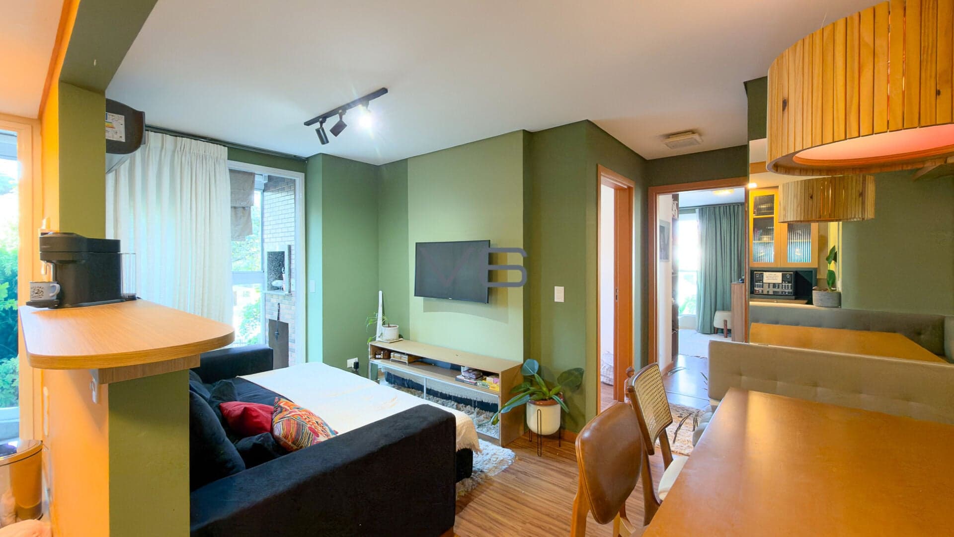 Apartamento Padrão com 2 quartos, 1 vaga de garagem,59m² privativos, no Hugo Lange, Curitiba - PR.