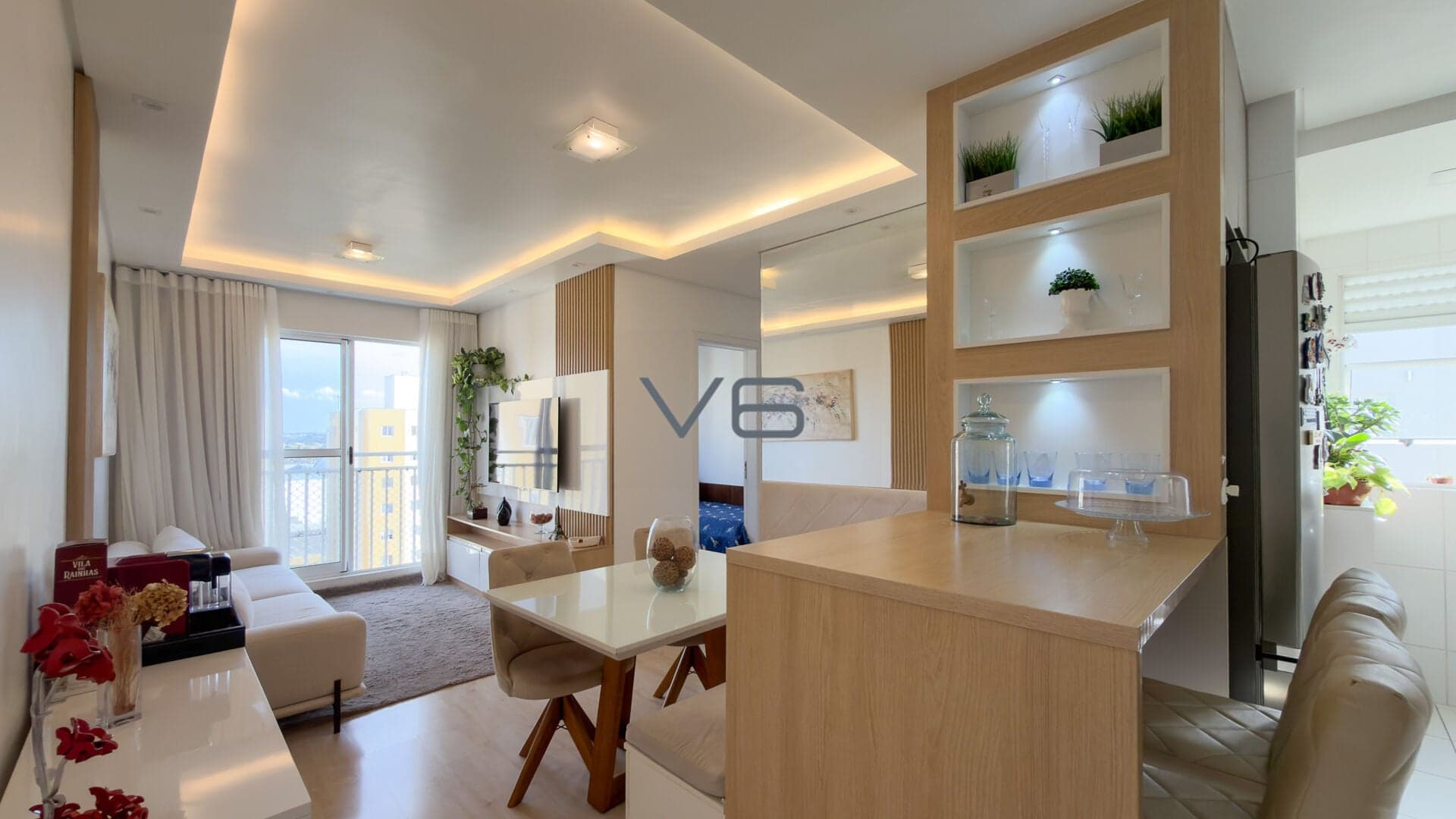 Apartamento Padrão com 3 quartos, 1 vaga de garagem, 61m² privativos, no Portão, Curitiba - PR.