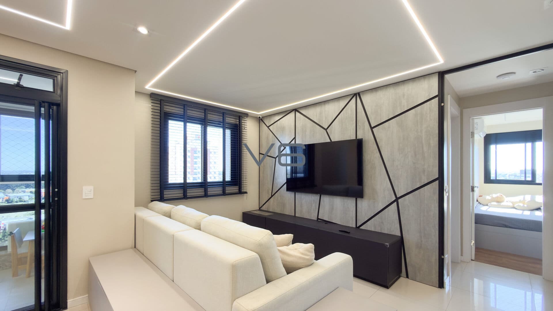 Apartamento Padrão com 2 suítes, 3 vagas de garagem, 98,17m² privativos, no Ecoville, Curitiba - PR.