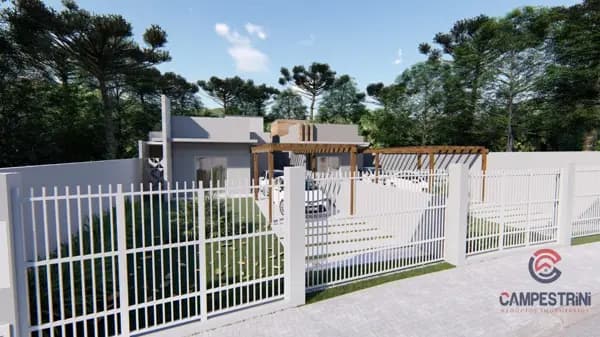 Casa à venda no bairro Divinéia em Rio dos Cedros/SC