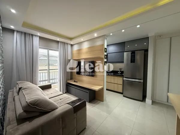 Apartamento à venda no Edifício Domani com acabamento diferenciado e lazer completo