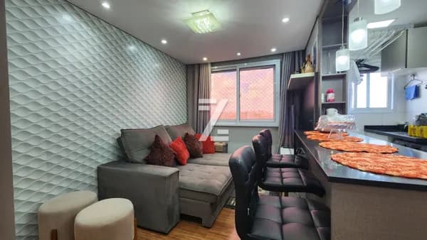 VENDA - Apartamento 40m2 com 2 quartos e vaga - Campo Limpo/SP