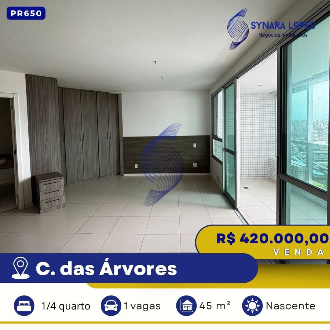 VENDO APARTAMENTO 41 M² | 01 QUARTO | MUNDO PLAZA | CAMINHO DAS ÁRVORES | SALVADOR | BAHIA