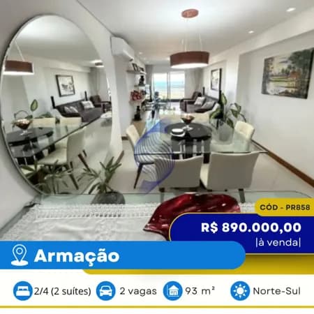 VENDO APARTAMENTO 93 M² | 02 QUARTOS | SALVADOR SUITE | ARMAÇÃO | SALVADOR | BAHIA