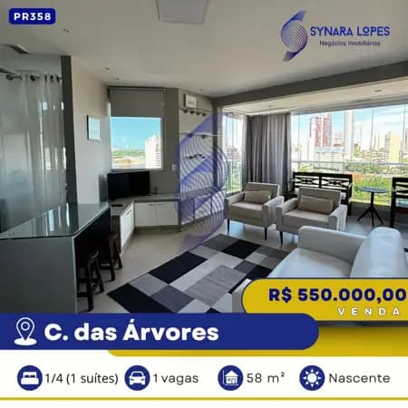 VENDO APARTAMENTO 60 M² | 01 QUARTO | CONDOMÍNIO MUNDO PLAZA | CAMINHO DAS ÁRVORES I SALVADOR | BA.