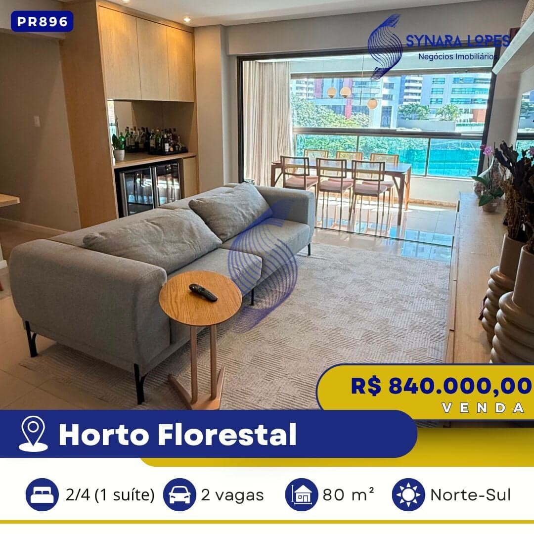 VENDO APARTAMENTO 80 M² | 02 QUARTOS | EDIFÍCIO BERTOLINI | HORTO FLORESTAL | SALVADOR | BAHIA