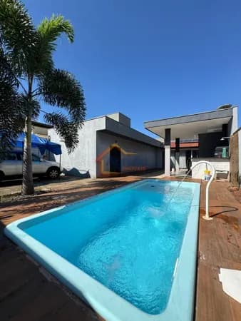 CASA COM PISCINA À VENDA NO RESIDENCIAL DO BOSQUE - MOGI MIRIM/SP