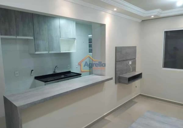 APARTAMENTO COM PLANEJADOS À VENDA NO RECANTO DOS PÁSSAROS I - MOGI GUAÇU/SP