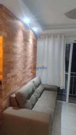 APARTAMENTO À VENDA COM 2 DORMITÓRIOS, PORTARIA 24 HORAS E ÓTIMA LOCALIZAÇÃO EM MOGI GUAÇU