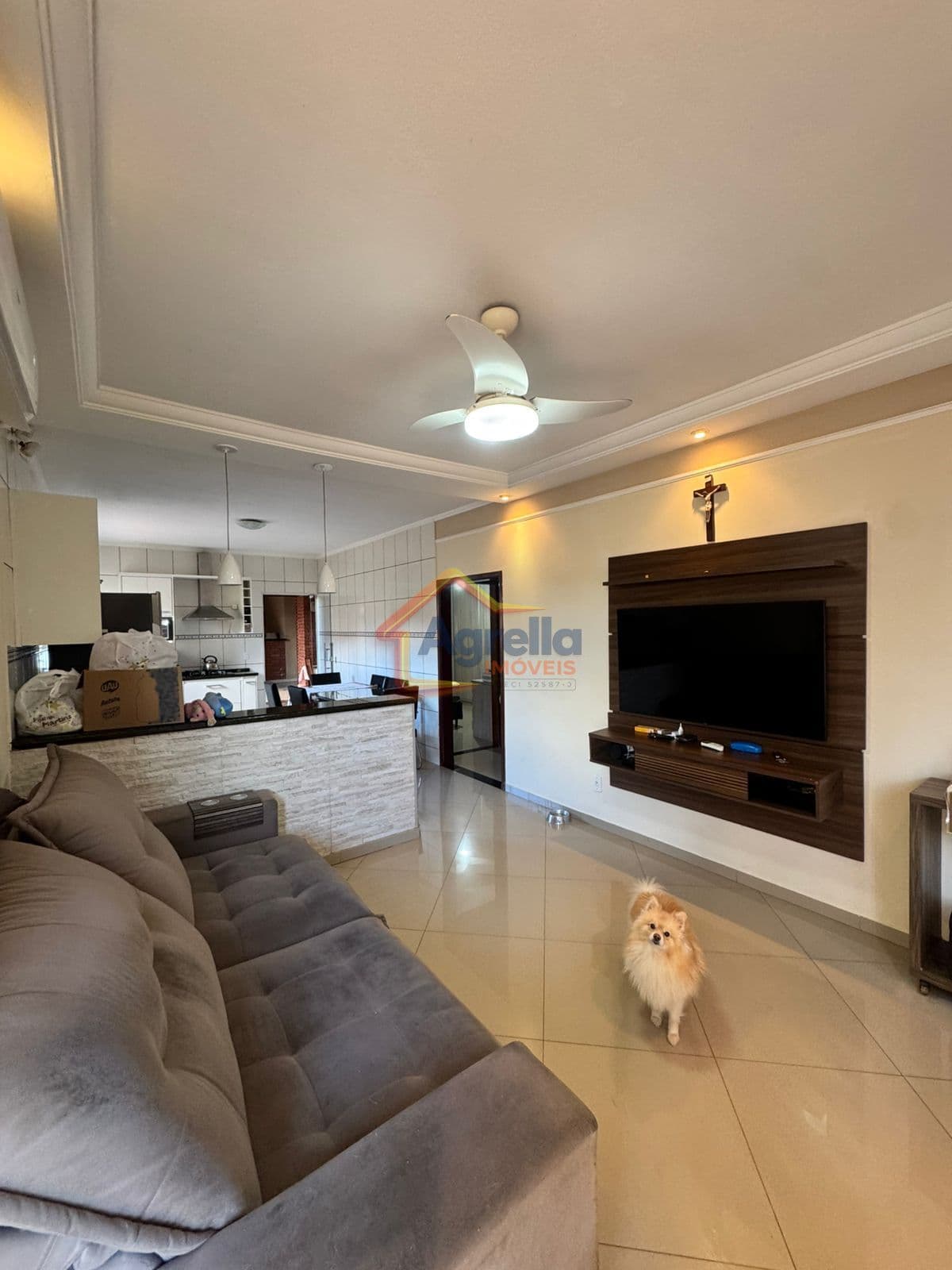 CASA COM 2 DORMITORIOS COZINHA PLANEJADA AREA GOURMET GARAGEM COBERTA LAVANDERIA BANHEIRO EXTERNO ACEITA FINANCIAMENTO