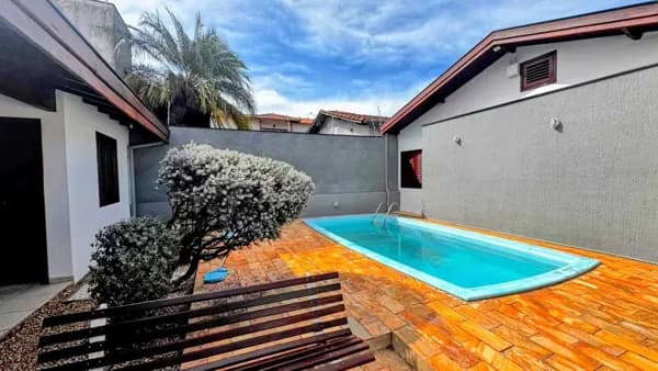 CASA À VENDA NO JARDIM BRASÍLIA EM MOGI MIRIM/SP