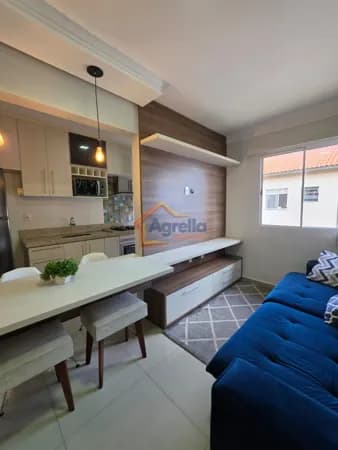 APARTAMENTO TODO PLANEJADO À VENDA NO RECANTO DOS PÁSSAROS II - MOGI GUAÇU/SP