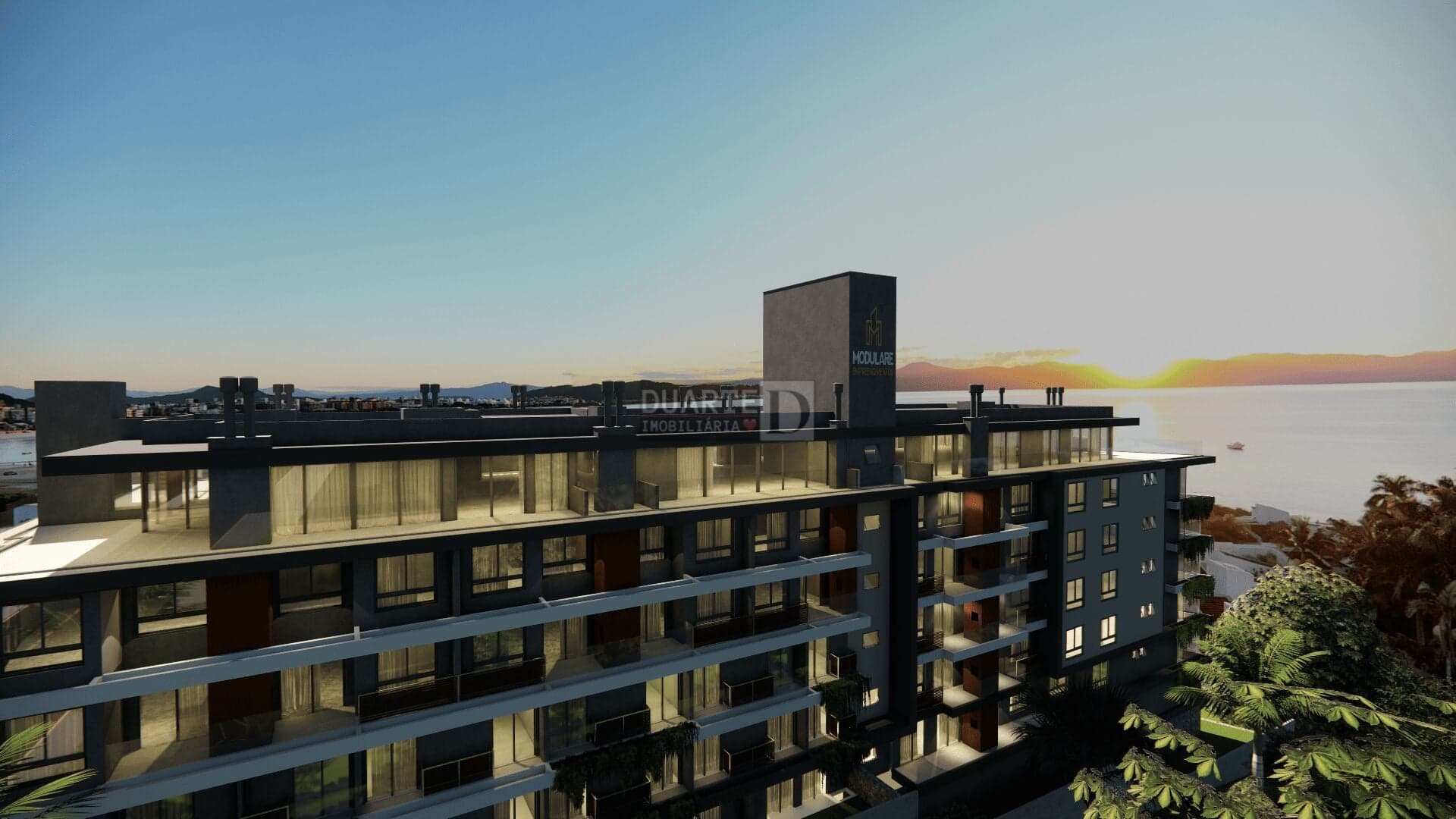 Maxxi View Jurerê: Apartamento de 1 Dormitório com Espaço Ampliado, Lavabo e Vista para o Mar em Florianópolis