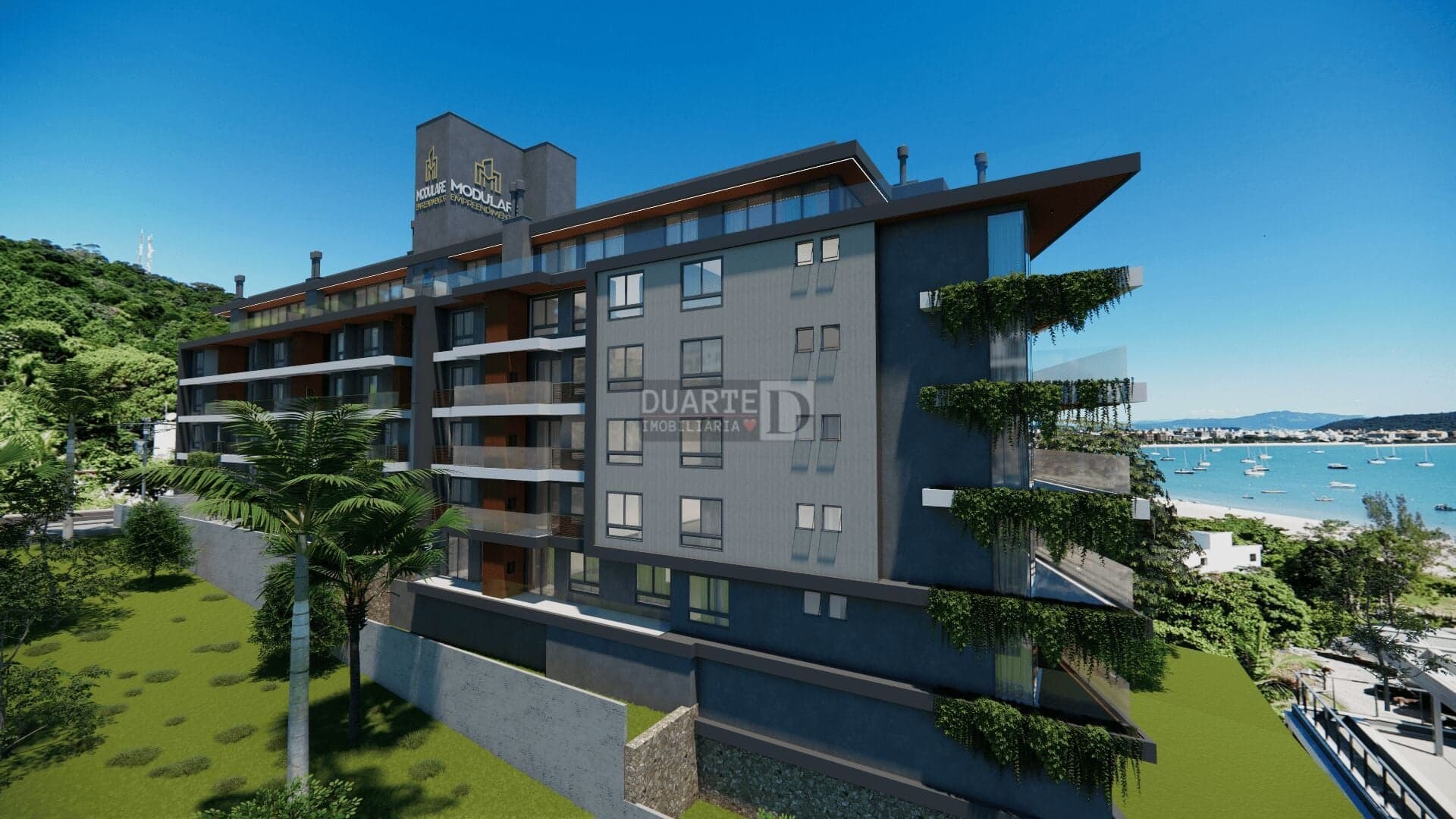 Maxxi View Jurerê: Apartamento de 1 Dormitório com Varanda Espaçosa e Vista para o Mar em Florianópolis