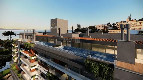 Maxxi View Jurerê: Loft Contemporâneo com Design Integrado e Vista para o Mar em Florianópolis