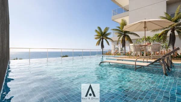 Apartamento Alto Padrão Pé na Areia, na Praia do Tabuleiro
