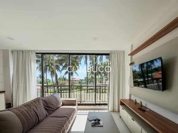 Apartamento com 2 dormitórios para alugar 66,77m² por R$ 4.300,00 - Wave Cumbuco - Caucaia/CE