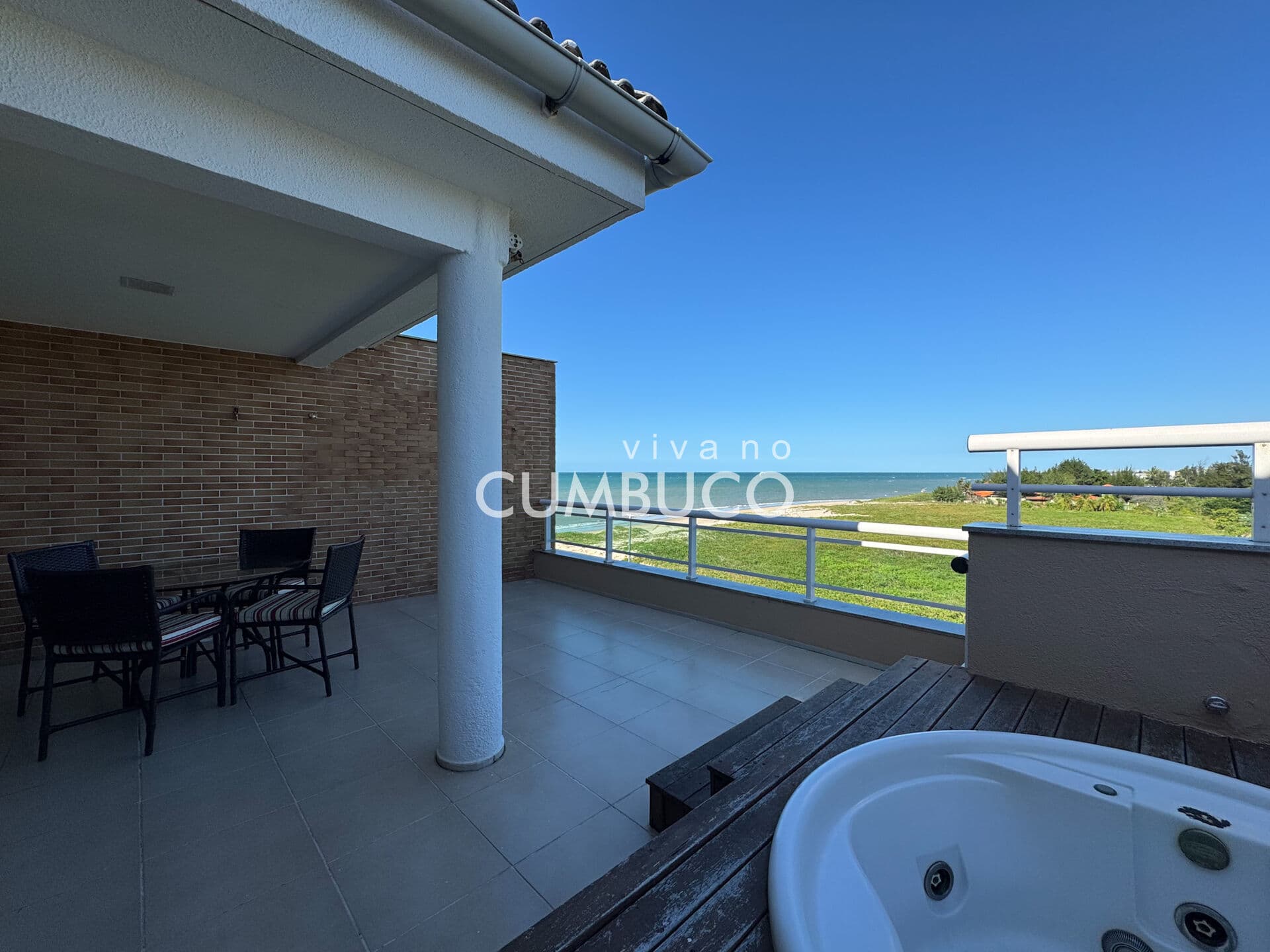 Cobertura com 2 dormitórios à venda, 104 m² por R$ 890.000,00 - Cumbuco - Caucaia/CE