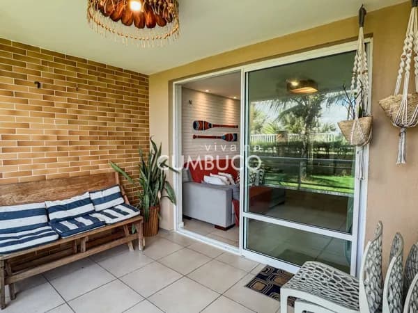 Apartamento com 3 dormitórios à venda, 104 m² por R$ 800.000,00 - Cumbuco - Caucaia/CE