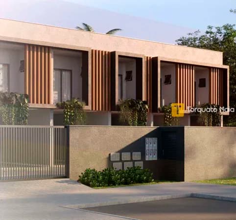 Geminado em Condomínio Fechado no Floresta – 86m² | 2 Suítes