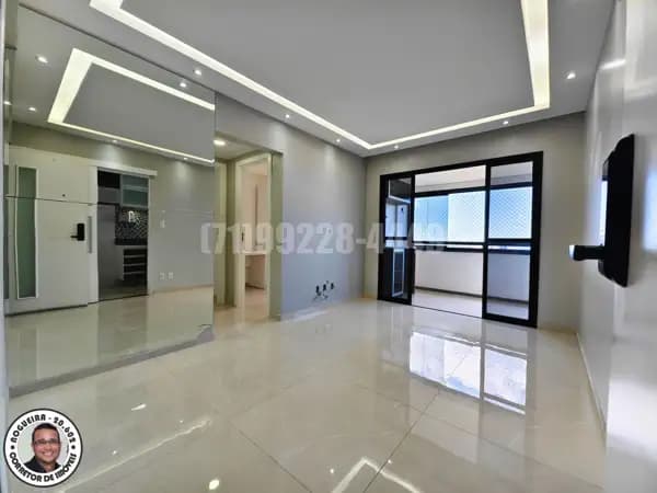 2 quartos com suíte e varanda no Villa Arboretto - Cabula