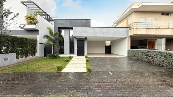 Casa Térrea com 3 Suítes, Closet, Piscina e Gourmet à Venda no Terras do Imperador em Americana