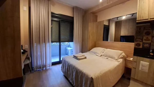 Studio NR mobiliado à venda no Haus Mitre Campo Belo | São Paulo