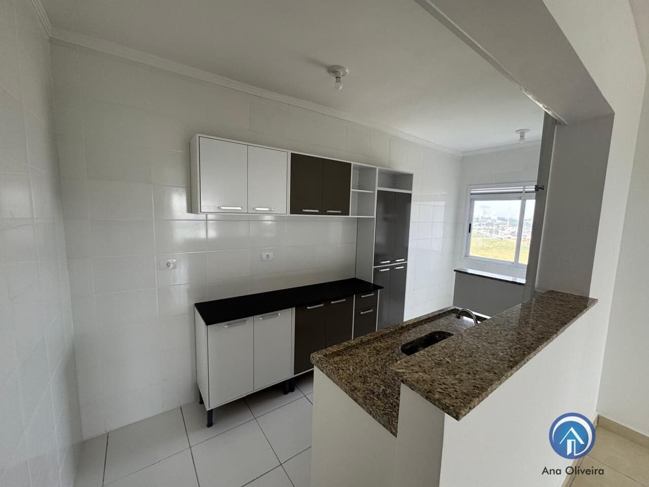 Apartamento de 59m² com 2 dormitórios e vista livre no Jardim Satélite