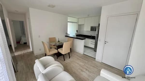 Apartamento Mobiliado de 69m² com 3 dormitórios no Pq Flamboyant em São José dos Campos