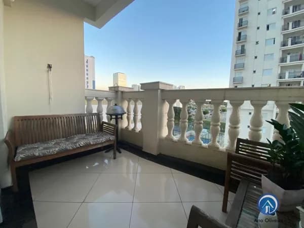 Apartamento Mobiliado de 90m² com 3 dormitórios no Jardim Esplanada em São José dos Campos