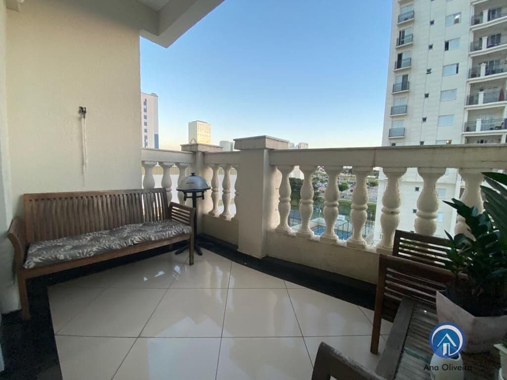 Apartamento Mobiliado de 90m² com 3 dormitórios no Jardim Esplanada em São José dos Campos
