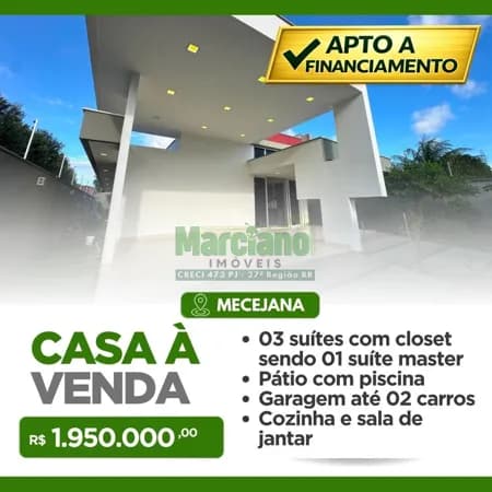 Casa em Boa Vista - Mecejana