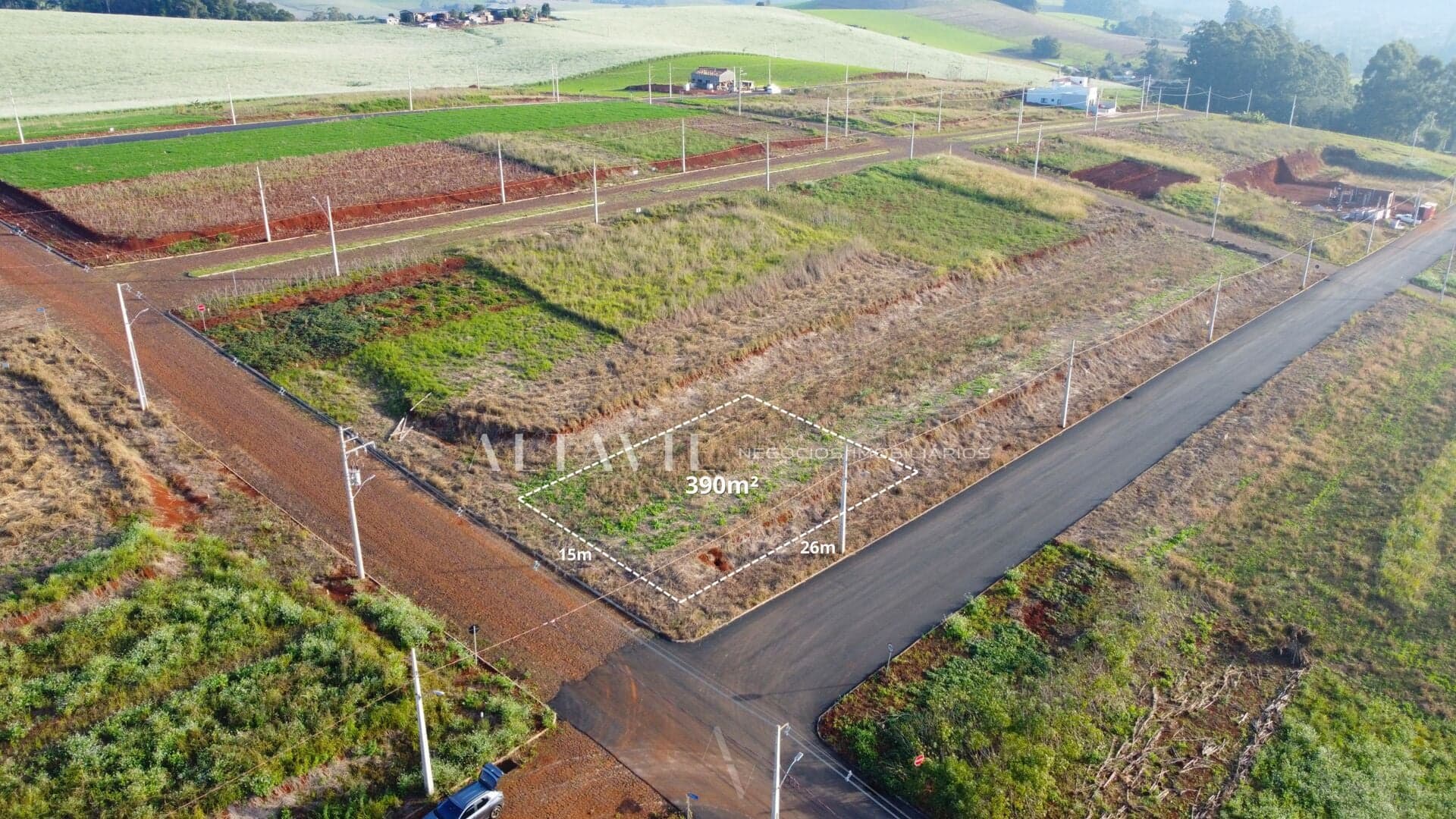 Terreno de esquina