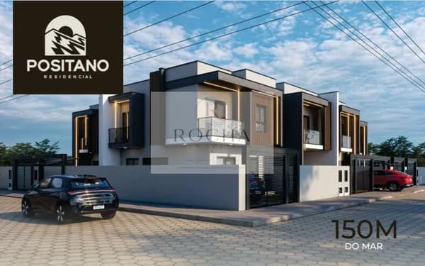 Sobrado Geminado de Esquina à Venda no Bairro Ubatuba – São Francisco do Sul/SC