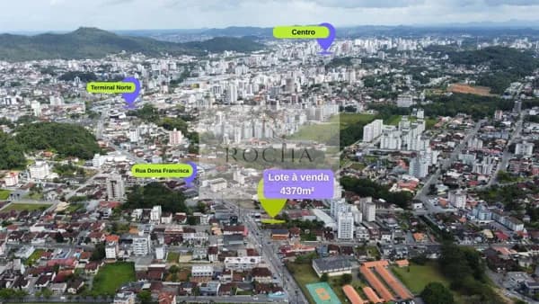 Excelente oportunidade de investimento lote com 4.370 m² em Joinville – SC