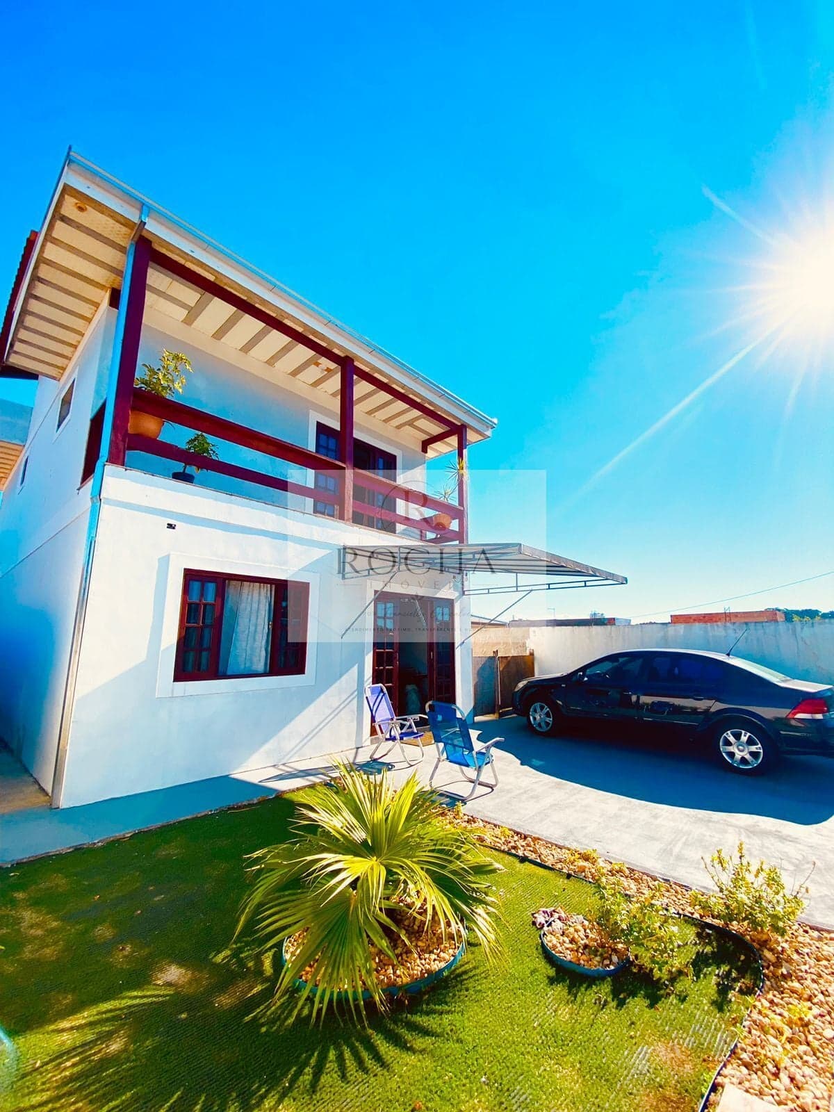 Sobrado recém construído