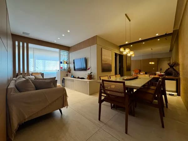 Apartamento com varanda gourmet no Buritis