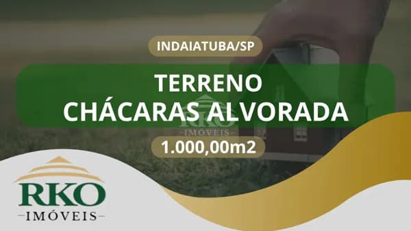 Terreno em Loteamento no Bairro Chácaras Alvorada - Indaiatuba/SP
