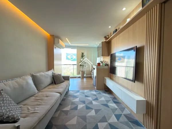 Apartamento decorado no Condomínio Cidade Jardim