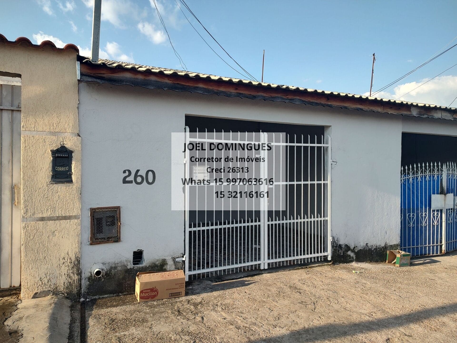 Casa 3 cômodos Pq Esmeralda