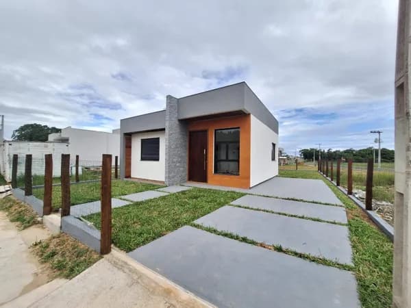 Casa 2 dormitórios pronta para morar, Bairro Jardim América Passo de Torres