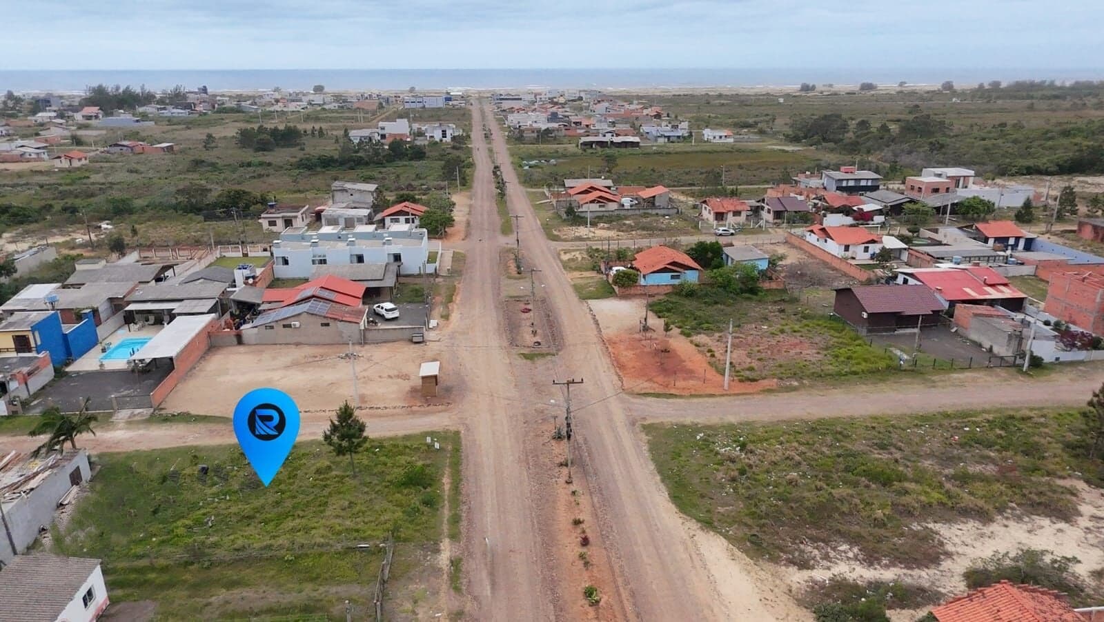 Terreno de esquina a venda na Praia Azul, Passo de Torres
