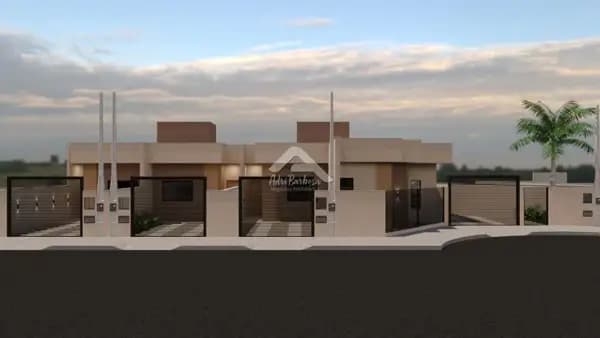 Casa Geminada com 01 suíte + 01 quarto em Nereu Ramos - EM CONSTRUÇÃO