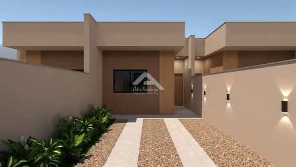 Casa Geminada com 01 suíte + 01 quarto em Nereu Ramos - EM CONSTRUÇÃO